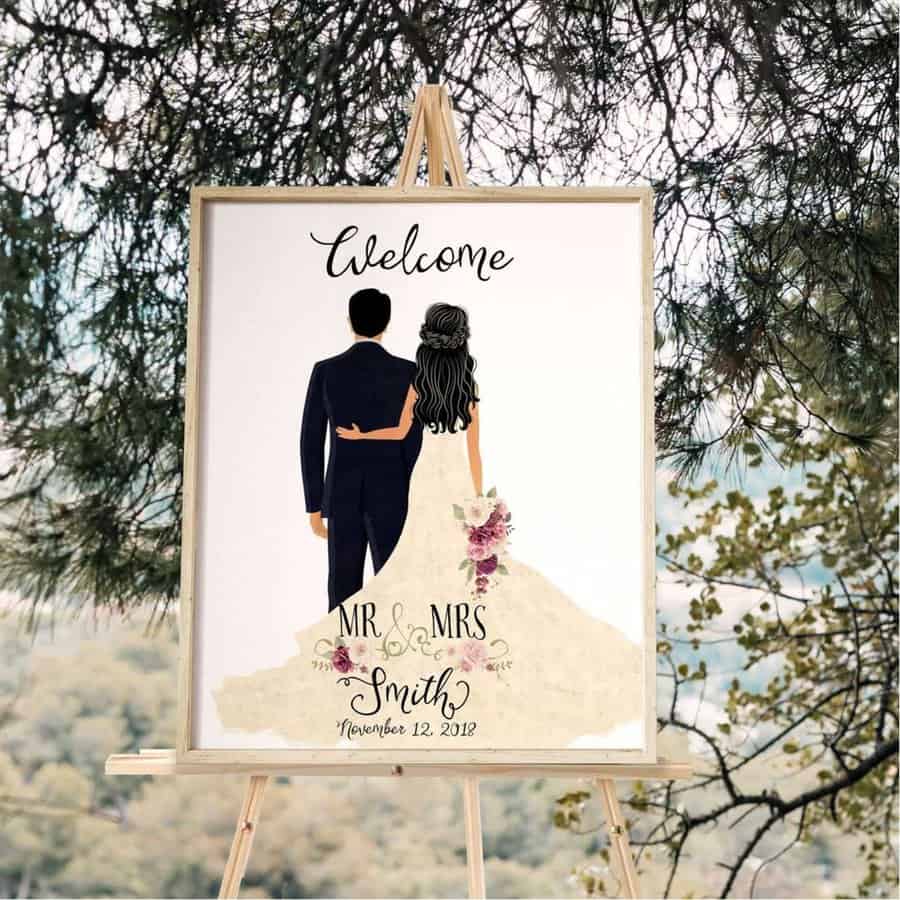 Printable welcome sign