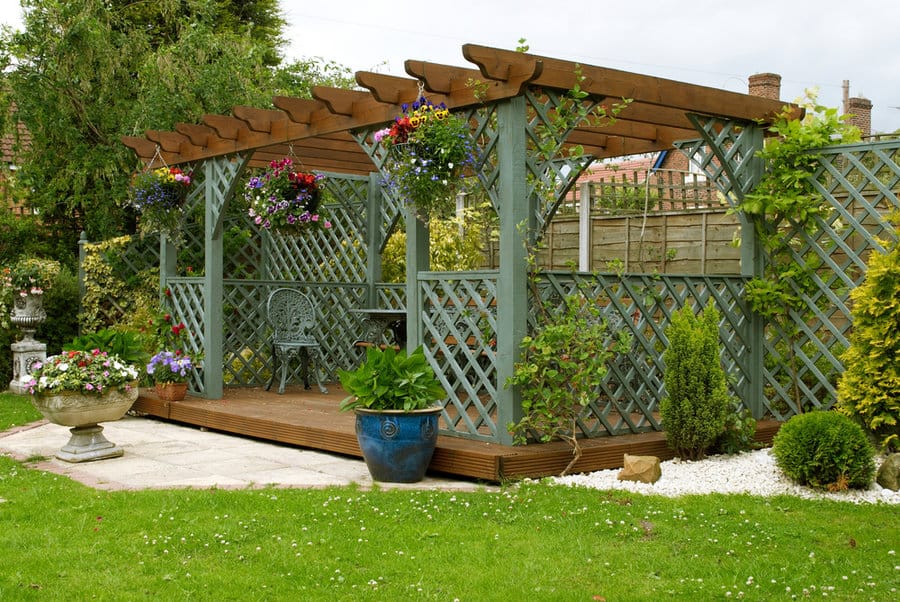 Pergola screen