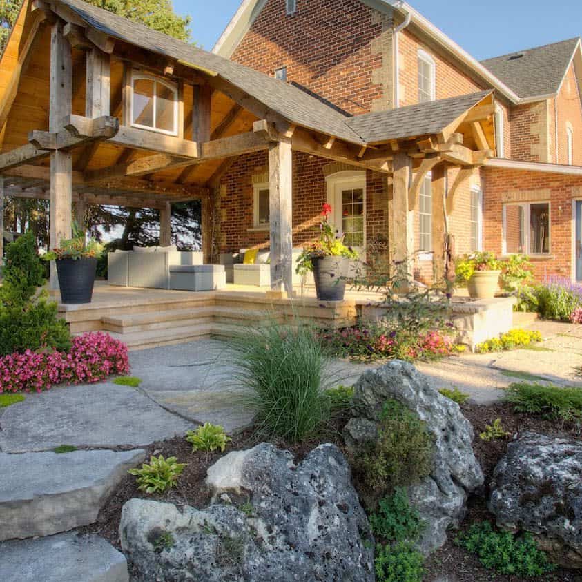 Bungalow back porch