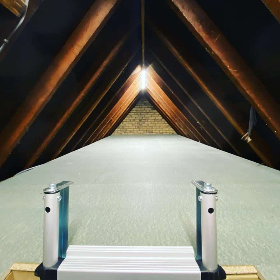 open space attic storage