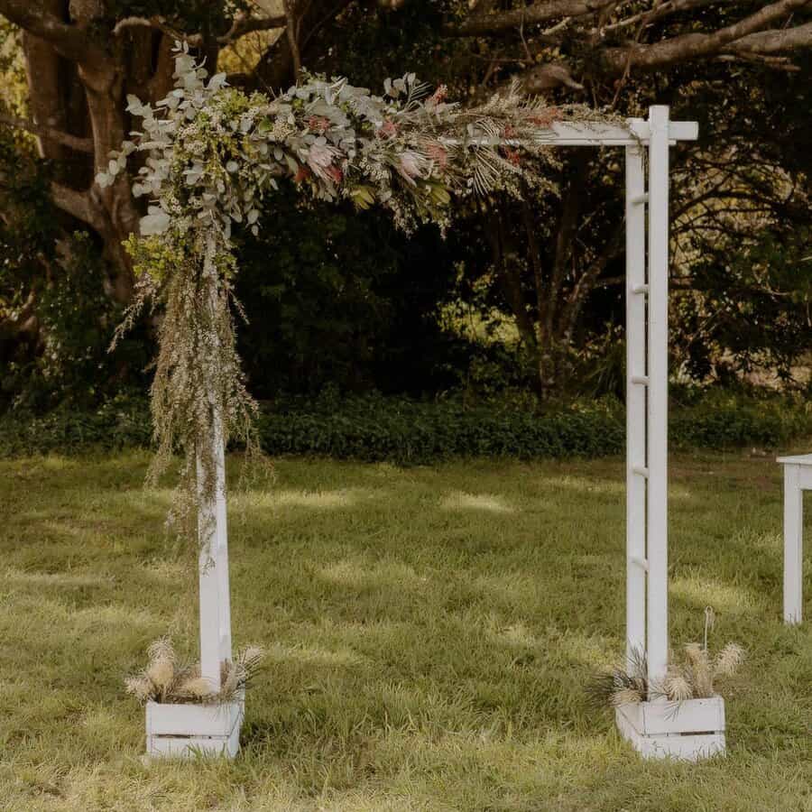 Rustic arbor