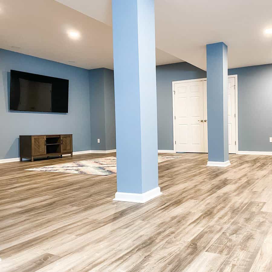 Rustic Basement Floor Ideas 2 kps.llc