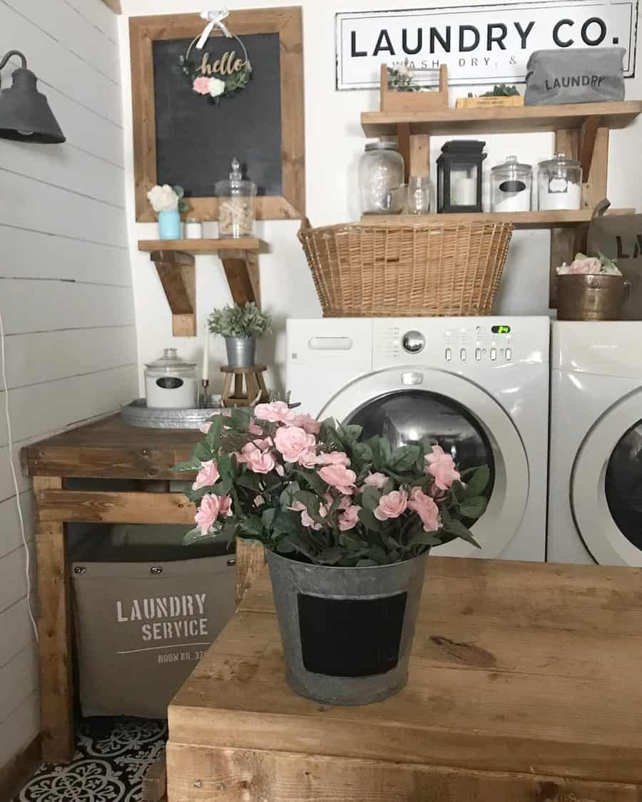 Laundry organizer baskets