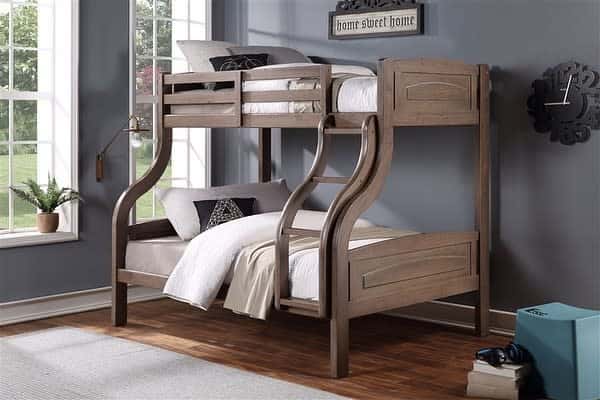 twin and full bunk bed