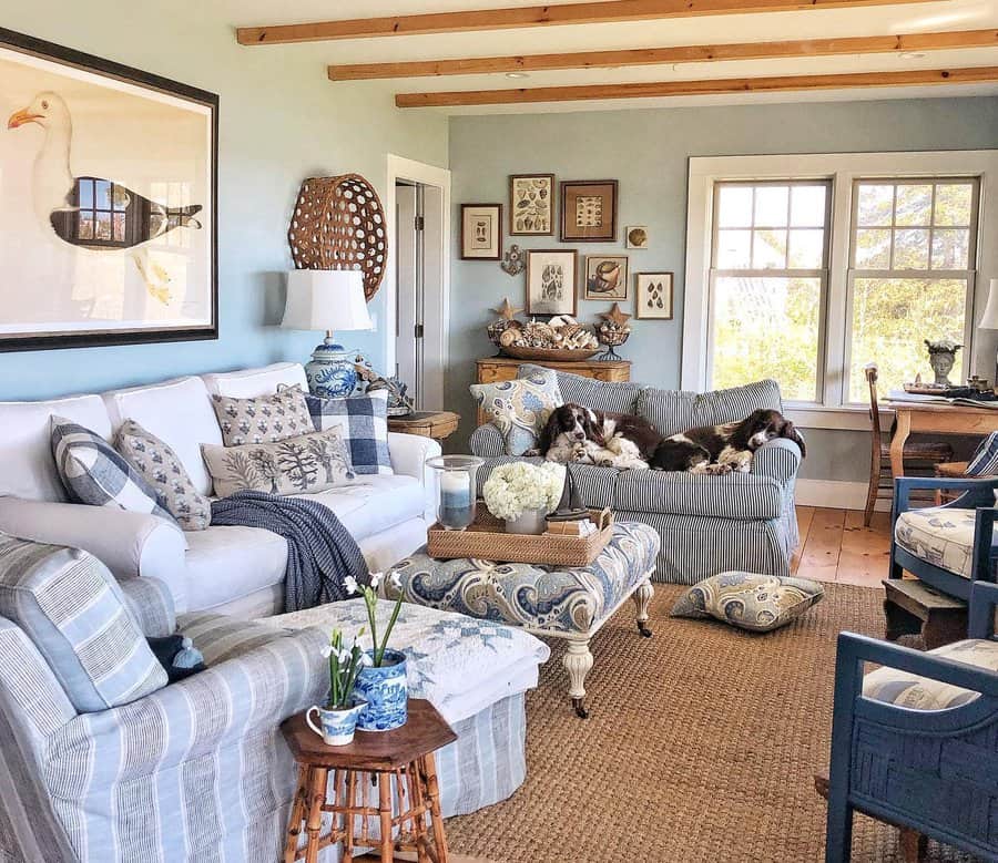 Rustic coastal decor