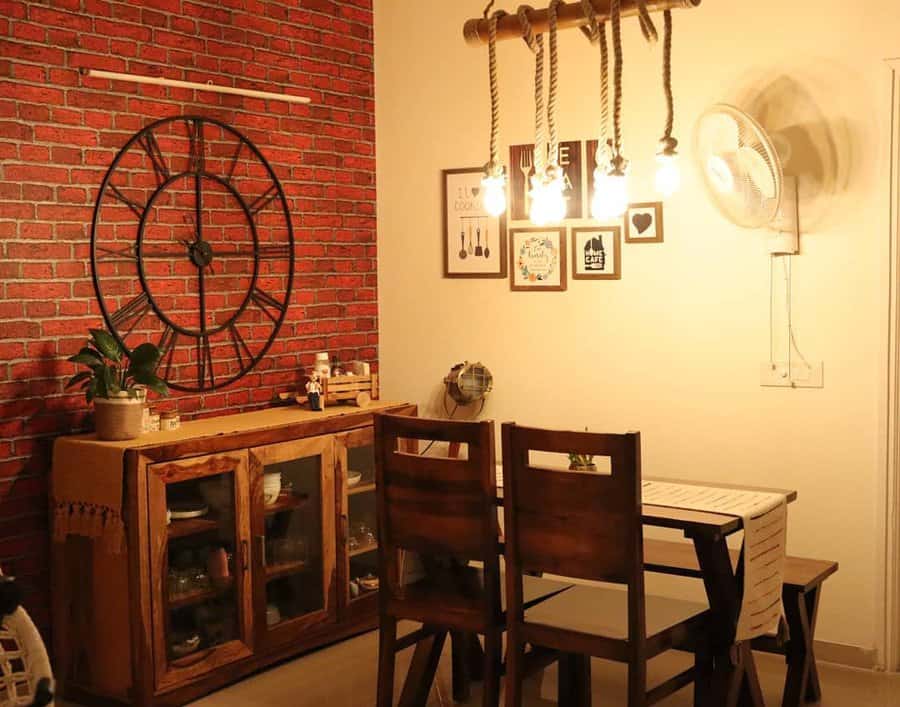 Rustic Dining Room Lighting Ideas geetikavlogs
