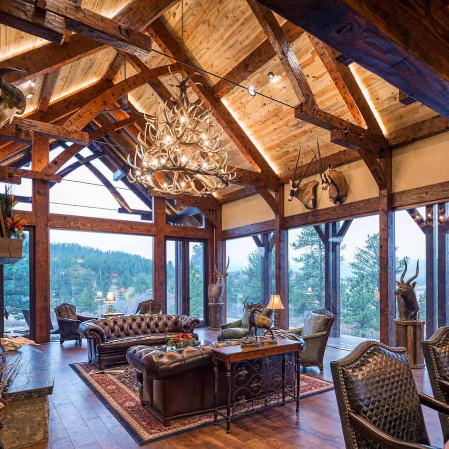 Rustic great room