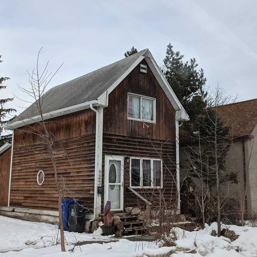 Rustic siding