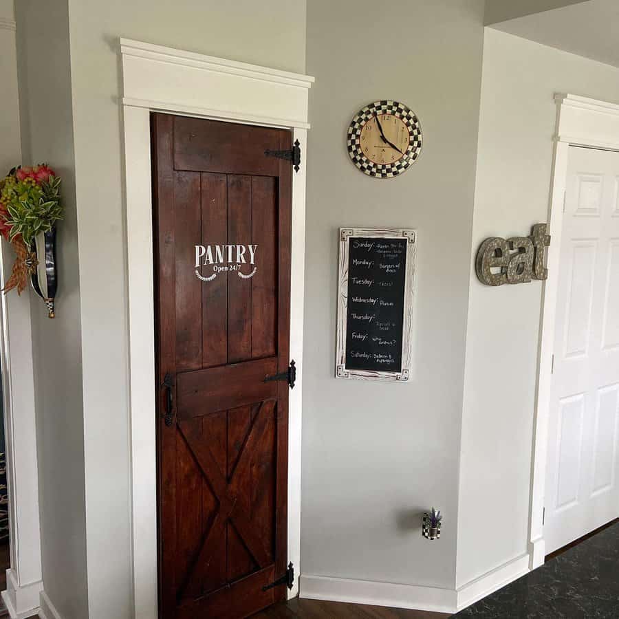 Rustic Pantry Door Ideas fromtrialtostyle