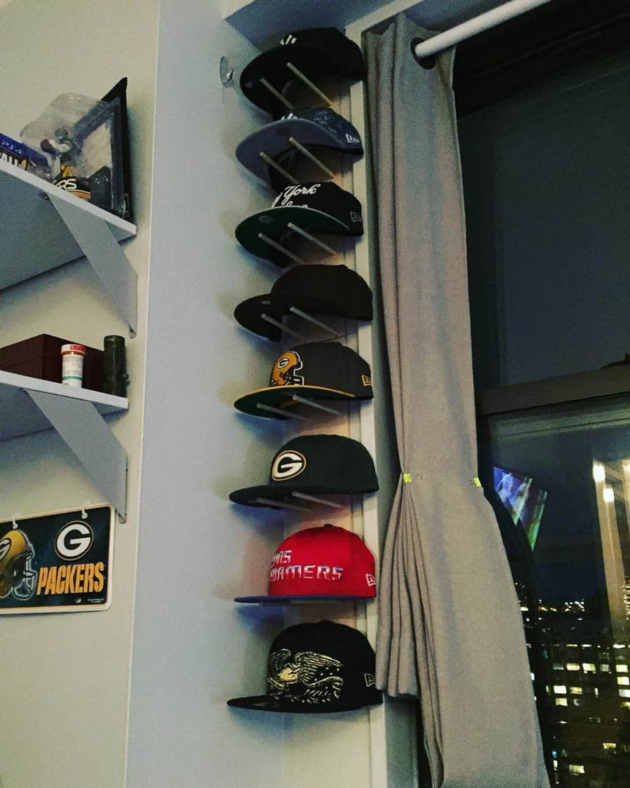 16 Hat Rack Ideas for Better Hat Organization - Trendey