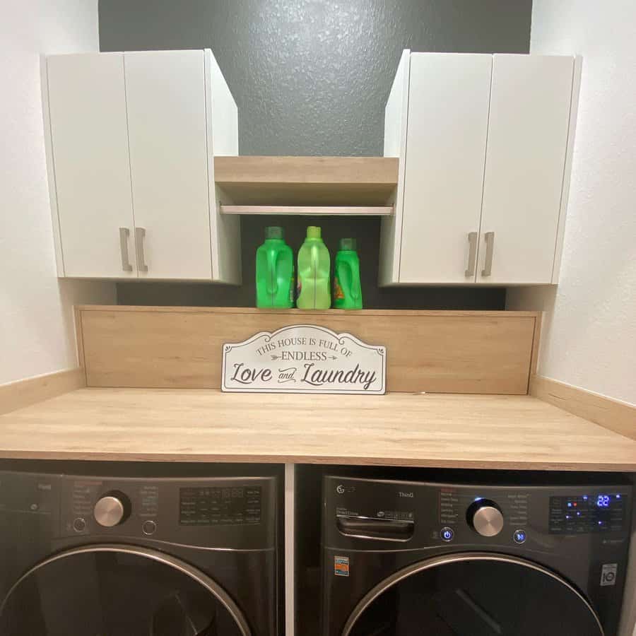 Laundry room countertop