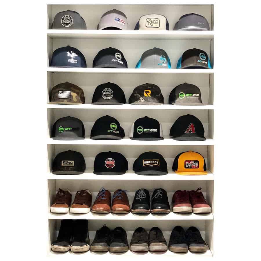 hat shelf