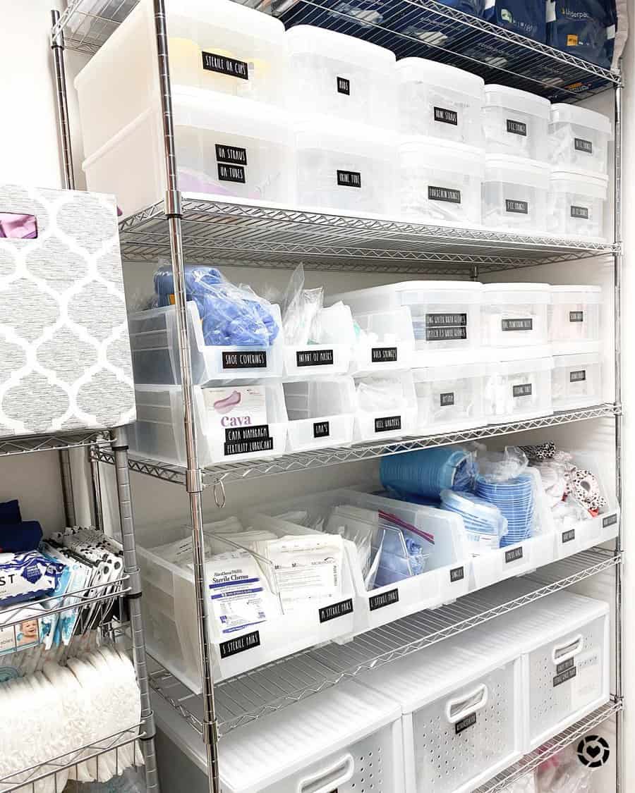 Labelled organizers