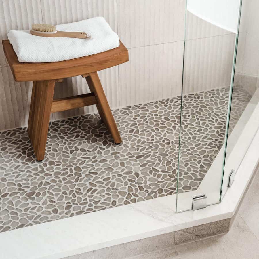 Pebblestone flooring