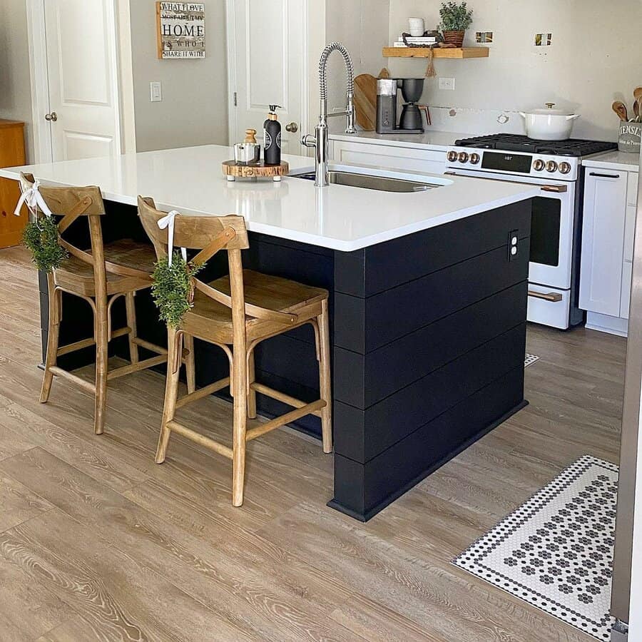 Kitchen island sink