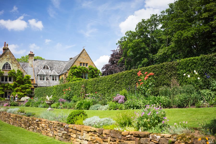 Sloped yard landscaping