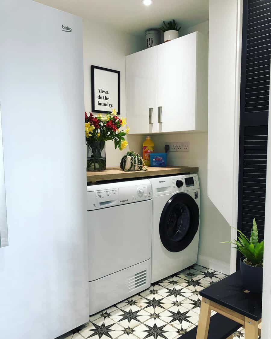 Laundry room countertop