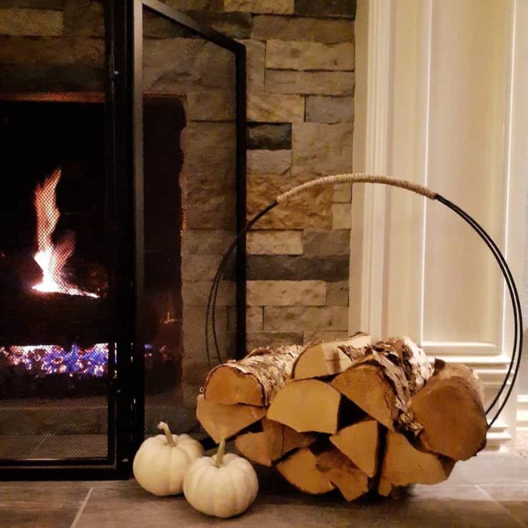 13 Firewood Storage Ideas (for Indoors and Outdoors)