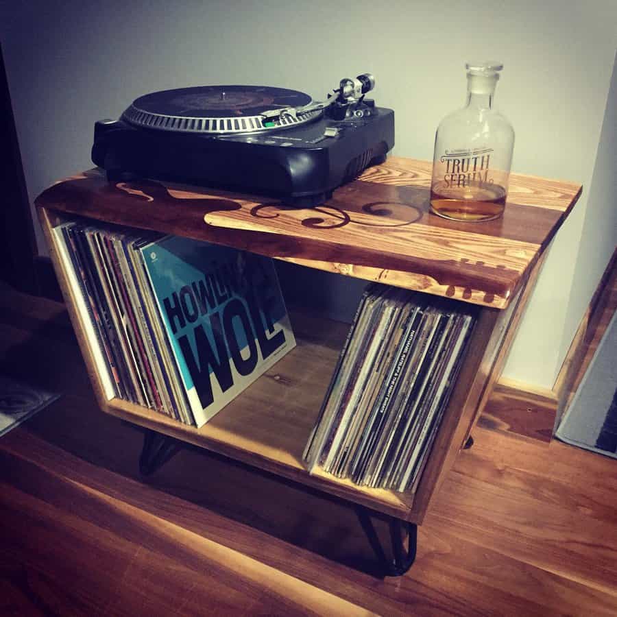Small Record Storage Ideas beeohdoublebeewhy