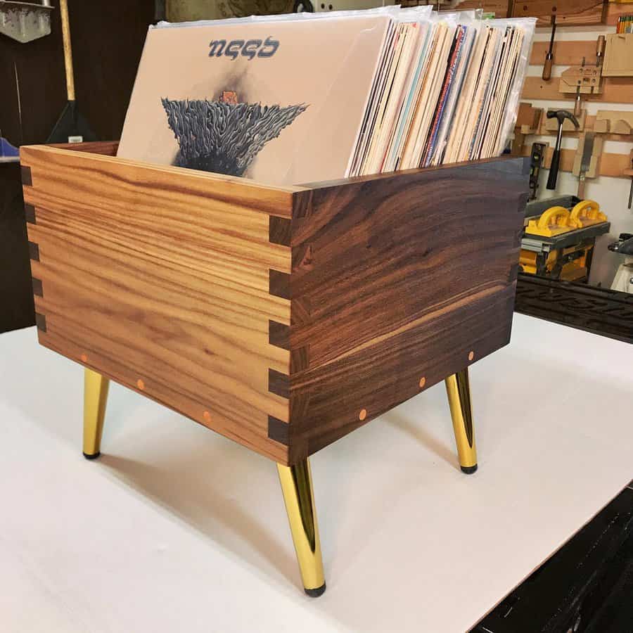 Vinyl compact storage