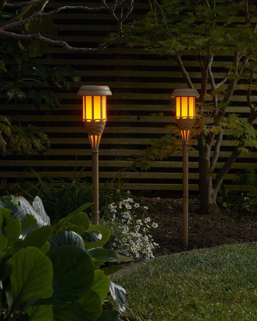 Tiki Torch Landscape Lighting