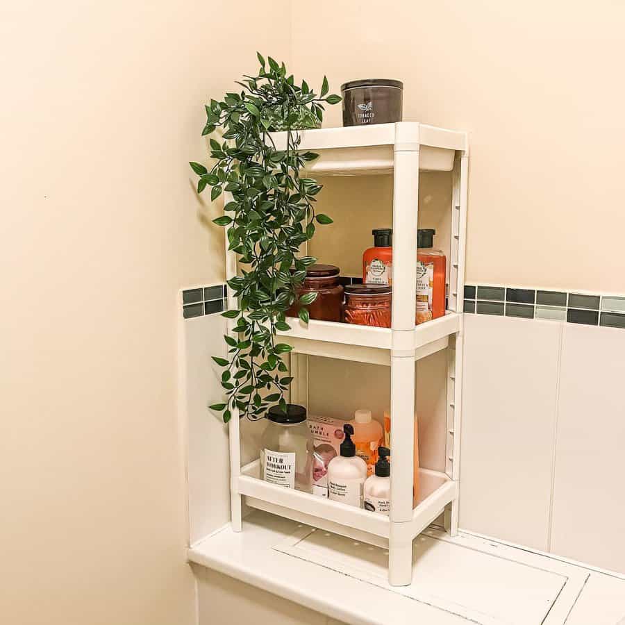 Countertop organizer shelf