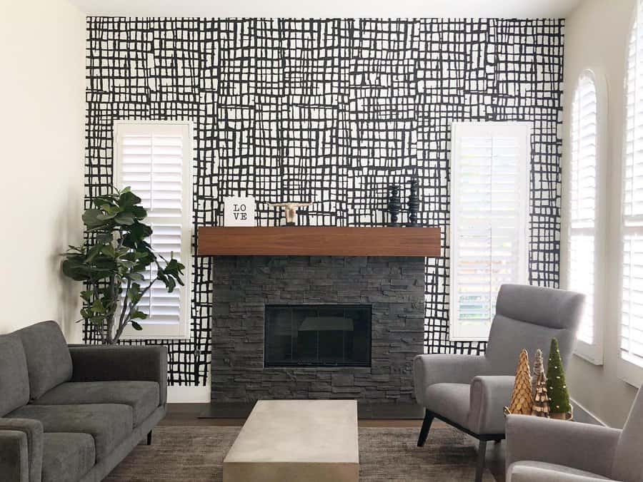 Mural accent wall