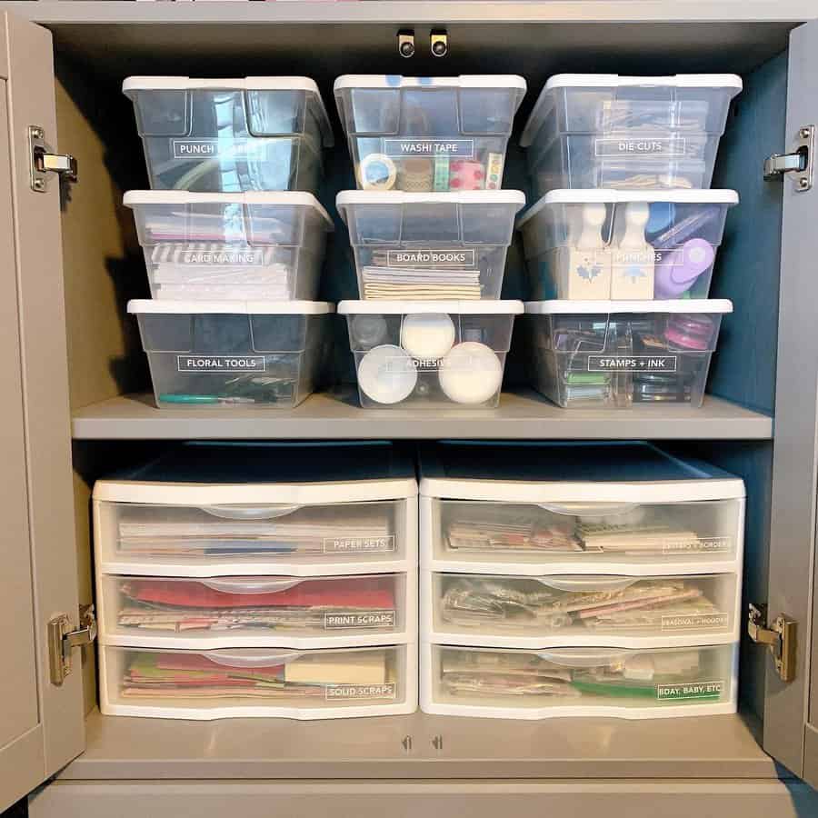 Labelled organizers