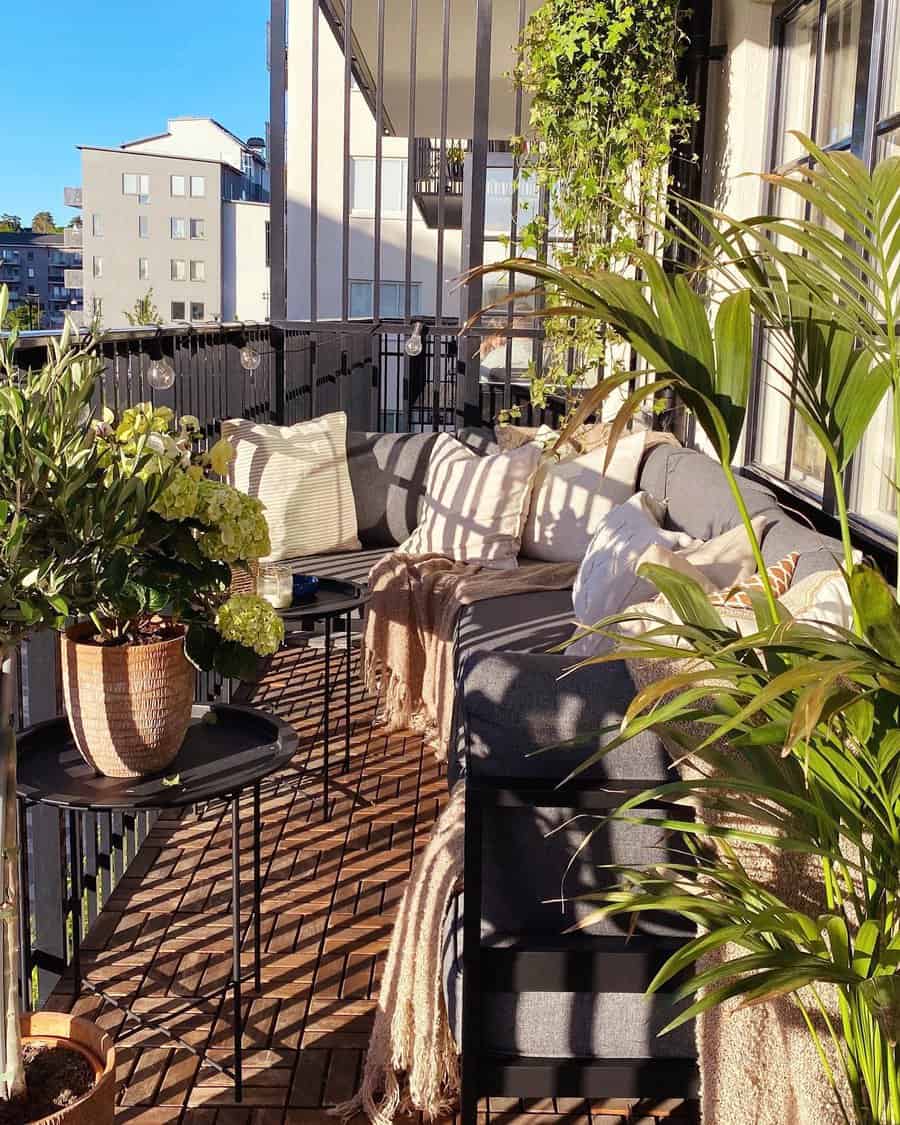 Chic design balcony