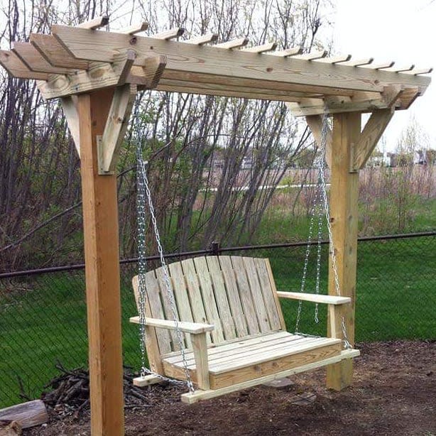 Pergola swing