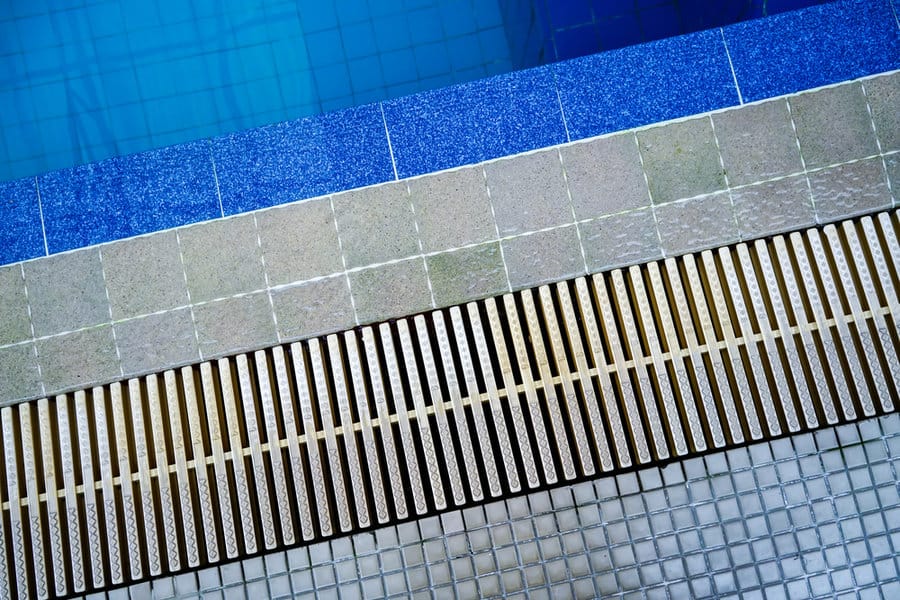 mosaic tile pool coping