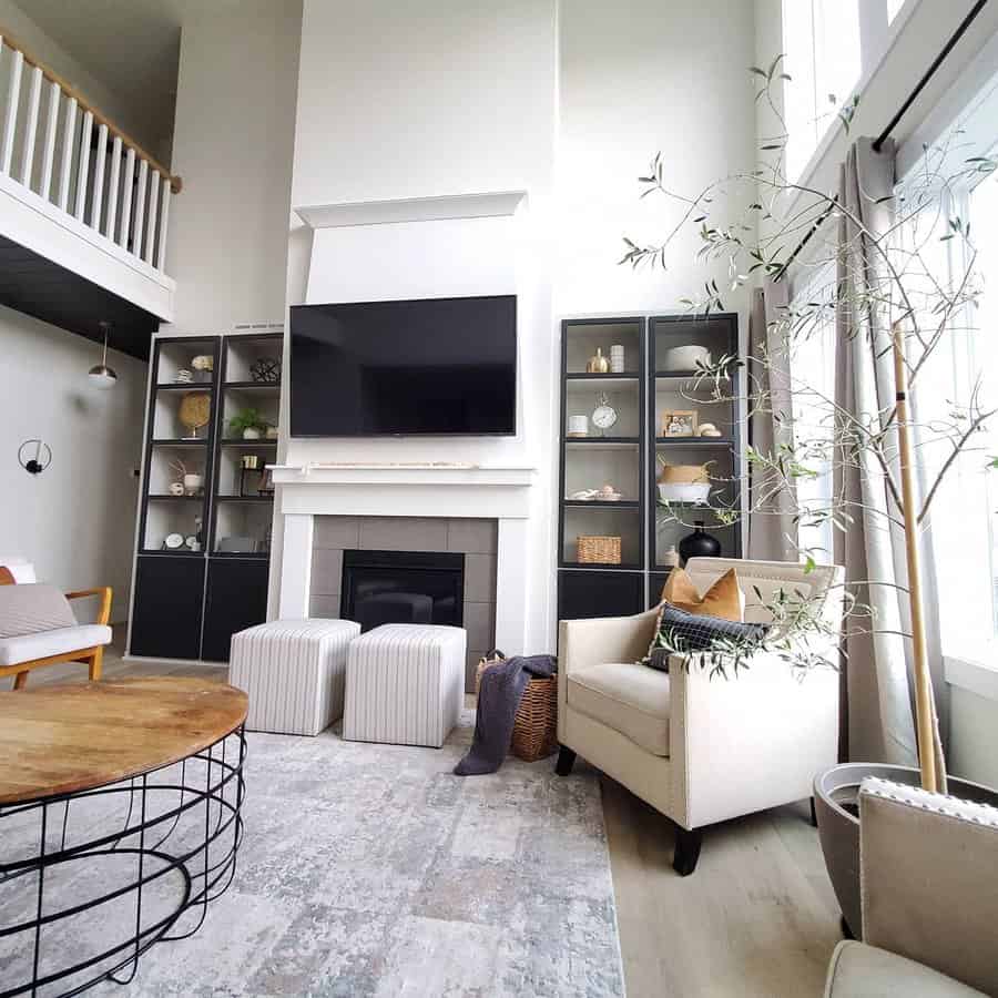 Two storey great room ideas