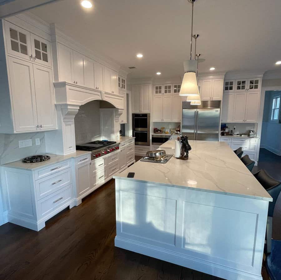 Under cabinet range hood