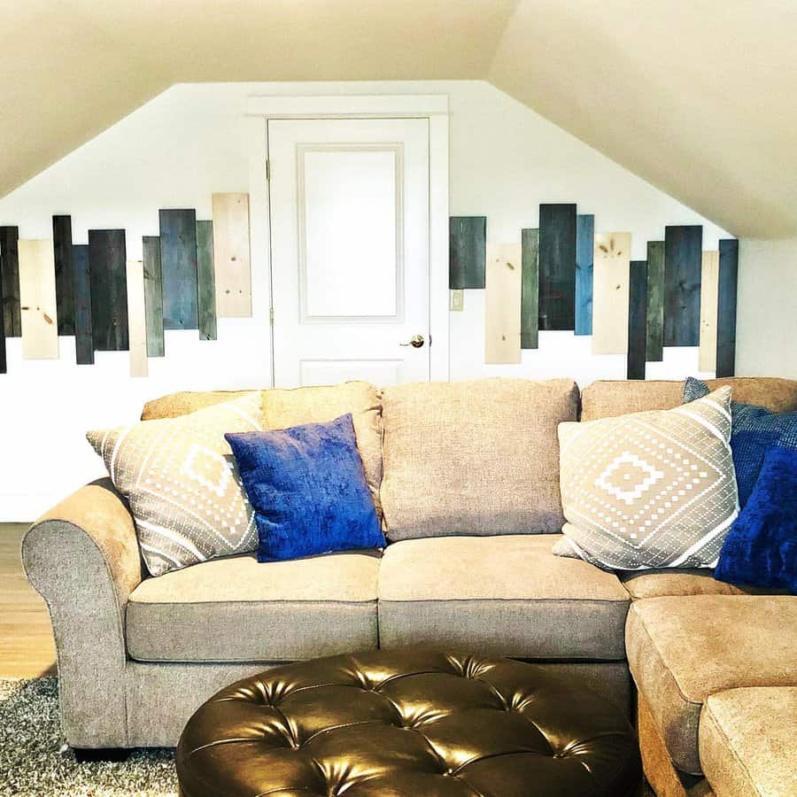 Unique accent wall