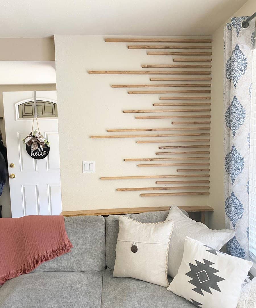 Unique accent wall