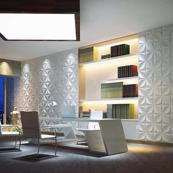 3D wall paneling