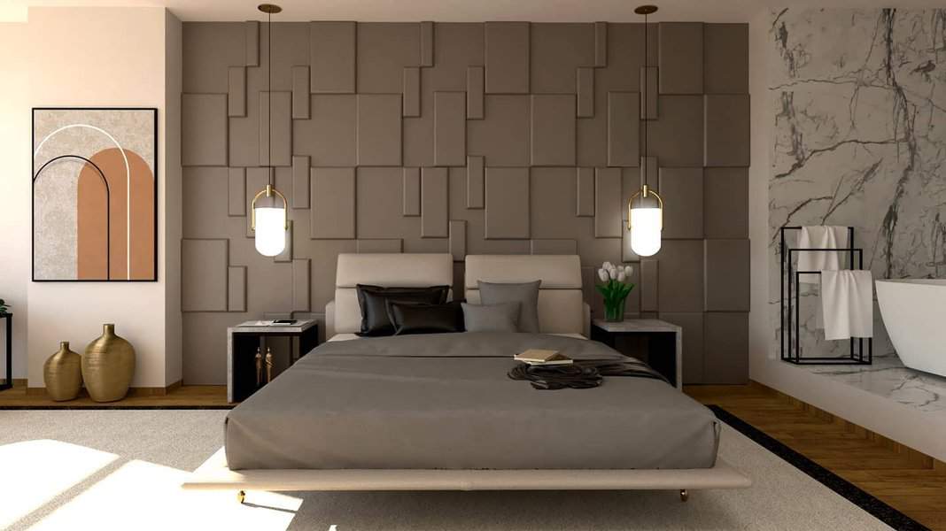 3D wall paneling