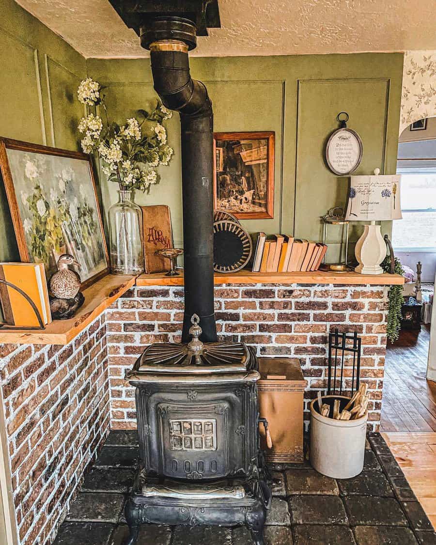 Vintage Fireplace Decor Ideas humble home design