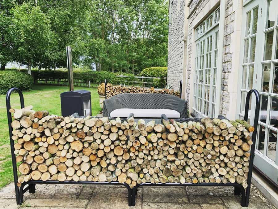 Wall Firewood Storage Ideas duncan.mitchell