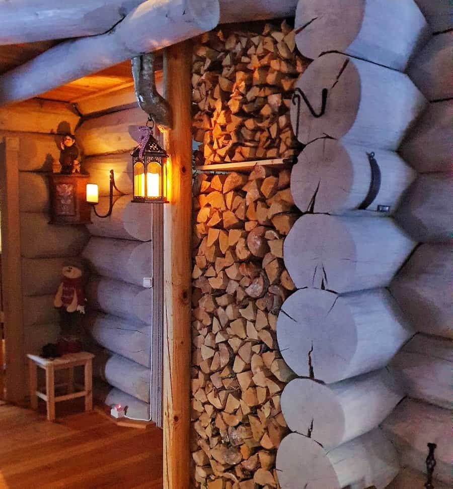 Wall Firewood Storage Ideas myoffgriddiary