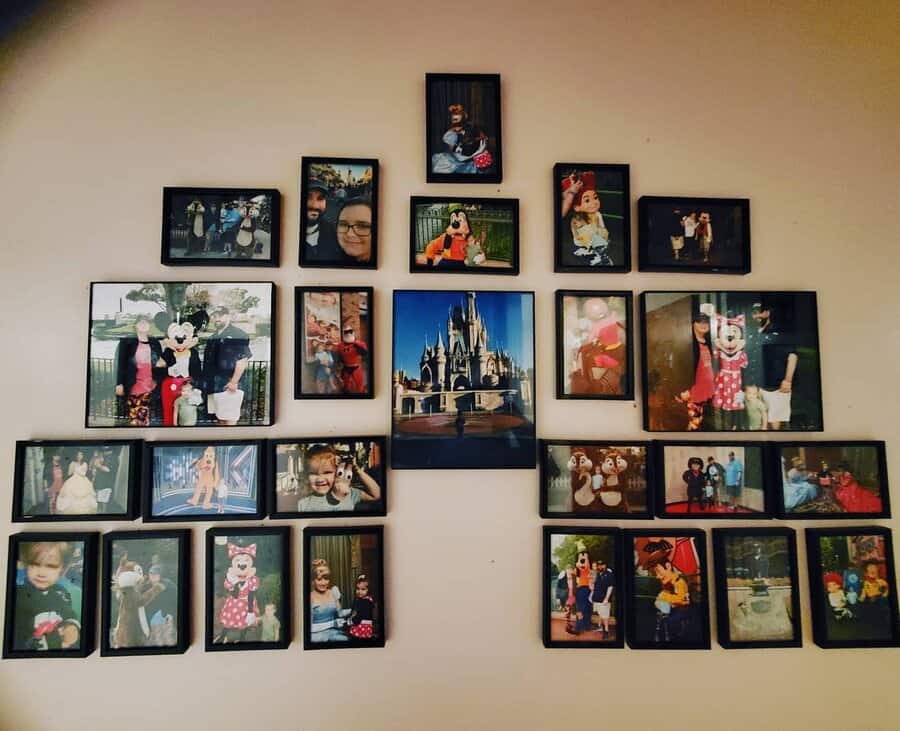 photo gallery wall