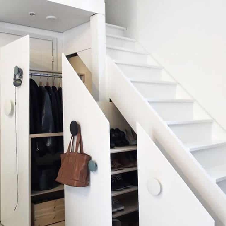 under-the-stairs storage
