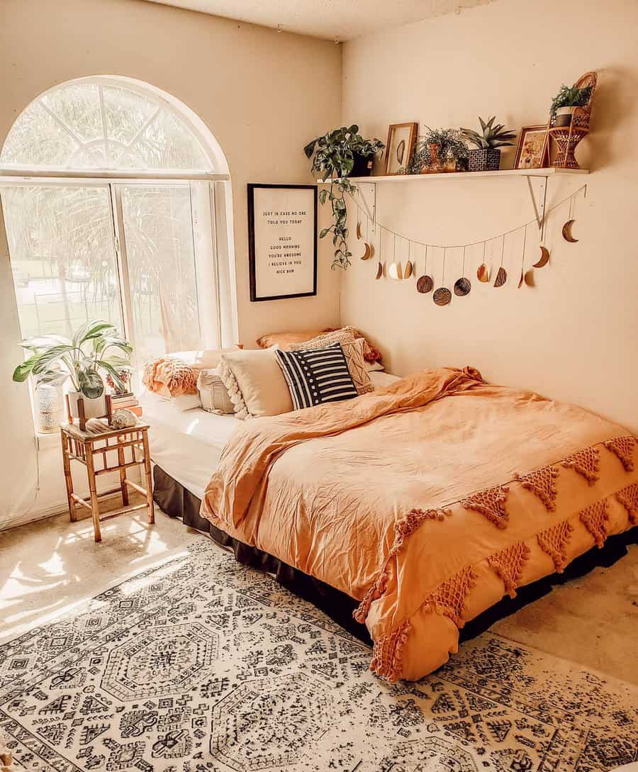 Warm Boho Bedroom Ideas brighteyesanddreamyspaces 1