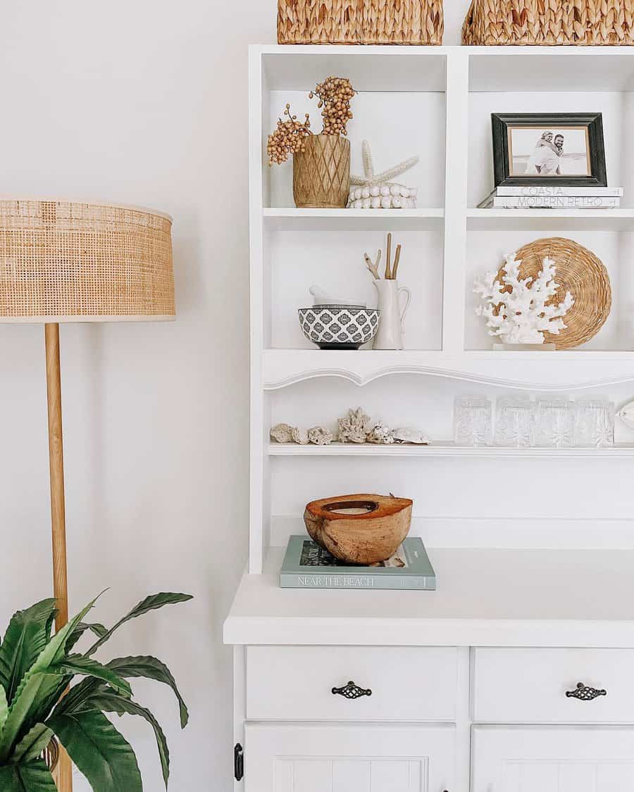 White coastal decor