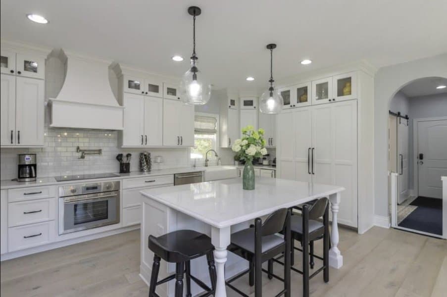 White range hood