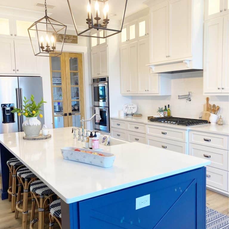 13 Painted Kitchen Cabinet Ideas - Trendey