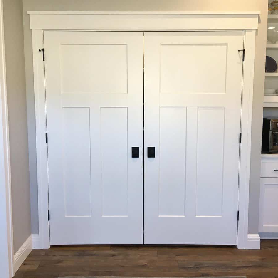 White Pantry Door Ideas ourfarmhouseinparadise