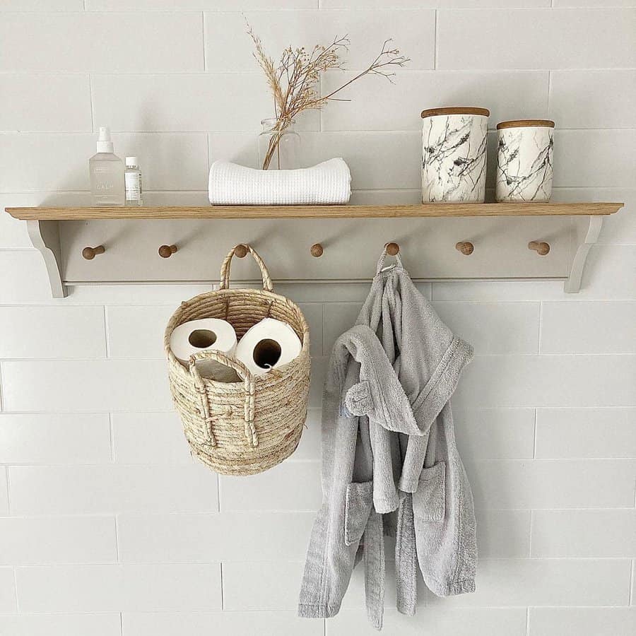 DIY wood shelf