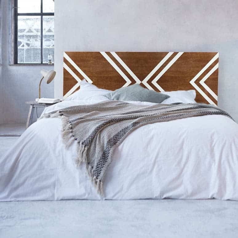 Printed headboard