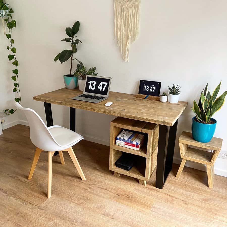 Wood Home Office Desk Ideas wood create